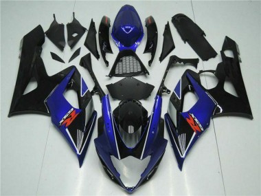 Carenados Moto Suzuki GSXR 1000 2005-2006 - Azul Negro Asequibles