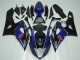 Carenados Moto Suzuki GSXR 1000 2005-2006 - Azul Negro Asequibles