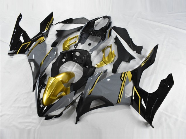 Carenados Moto Kawasaki Ninja 400 2018-2024 - Nardo Gris Oro Negro Asequibles