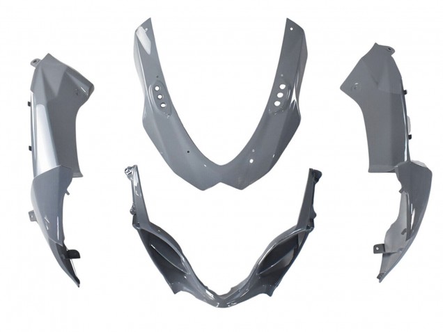 Carenados Moto Suzuki GSXR 1000 2009-2016 - Nardo Gris Negro Asequibles