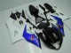 Carenado Moto Suzuki GSXR 1000 2005-2006 - Blanco Azul Negro Brillante Asequibles