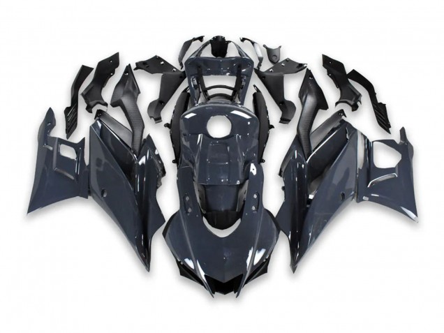 Carenados Moto Yamaha YZF R3/R25 2019-2021 - Gris Oscuro Negro Asequibles