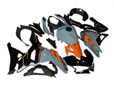 Carenados Moto Kawasaki Ninja 500 EX500R 2024-2025 - Nardo Gris Naranja Negro Asequibles