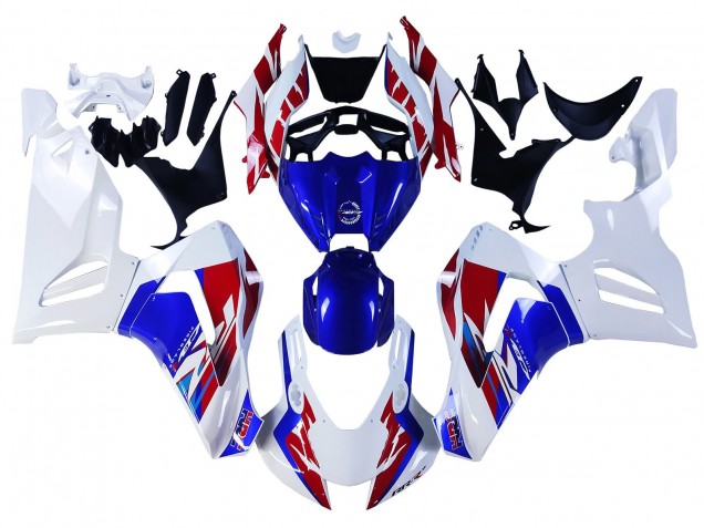 Carenados Moto Honda CBR1000RR-R 2020-2023 - Blanco Rojo Azul Asequibles