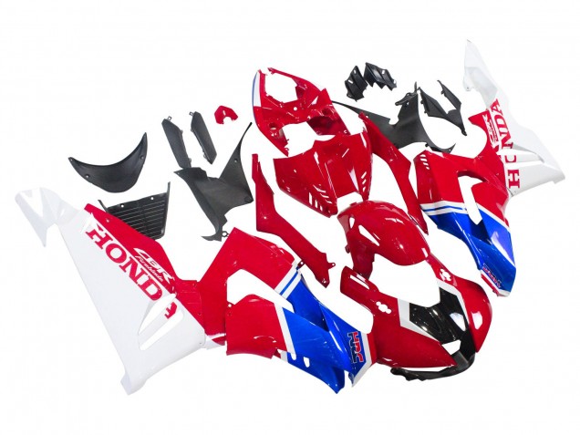 Kits Carenados Moto Honda CBR1000RR-R 2020-2023 - Blanco Rojo Azul HRC Asequibles