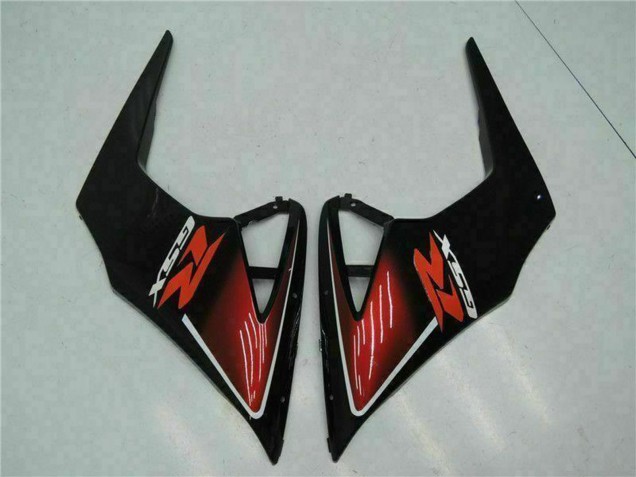 Carenado Moto Suzuki GSXR 1000 2005-2006 - Rojo Negro Brillante Asequibles