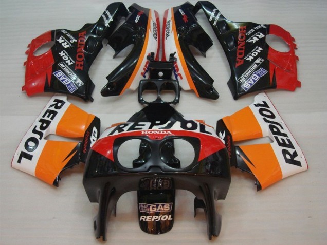 Carenados Moto Honda CBR400RR NC29 1990-1999 - Naranja Blanco Rojo Negro Brillante Repsol HRC Asequibles