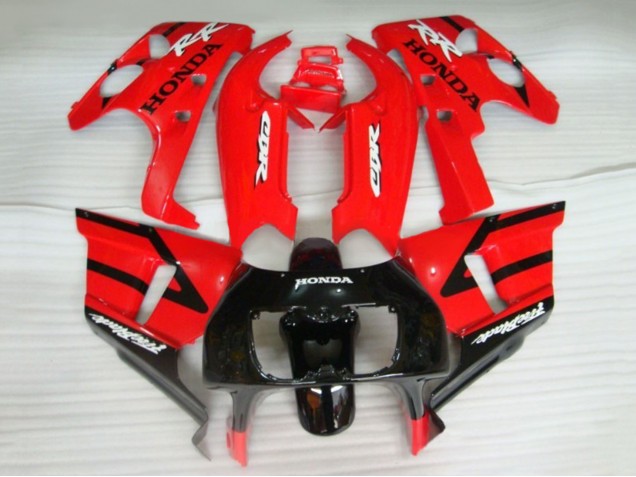 Carenados Moto Honda CBR400RR NC29 1990-1999 - Rojo Negro Brillante Fireblade Asequibles
