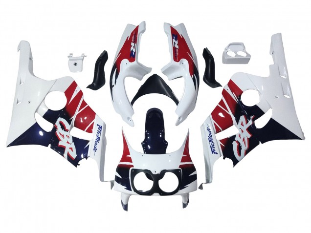 Carenados Moto Honda CBR400RR NC29 1990-1999 - Blanco Rojo Azul Oscuro Fireblade Asequibles