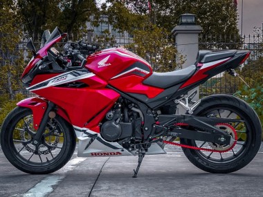 Carenados Moto Honda CBR400R 2022 - Rojo Blanco Asequibles