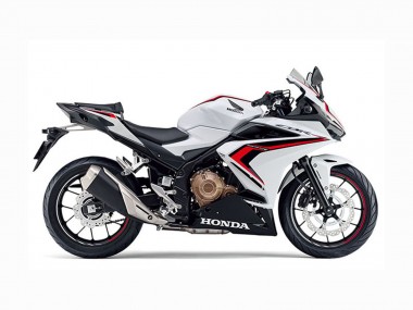 Carenados Moto Honda CBR400R 2022 - Blanco Rojo Negro Brillante Asequibles