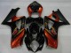 Carenados Moto Suzuki GSXR 1000 2007-2008 - Negro Naranja Asequibles