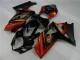 Carenados Moto Suzuki GSXR 1000 2007-2008 - Negro Naranja Asequibles
