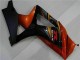 Carenados Moto Suzuki GSXR 1000 2007-2008 - Negro Naranja Asequibles