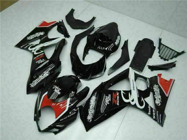 Carenados Moto Suzuki GSXR 1000 2007-2008 - Negro Brillante Rojo Blanco Asequibles