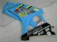Kits Carenado Moto Suzuki GSXR 1000 2007-2008 - Azul Oro Negro Rizla Asequibles