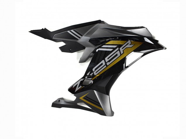 Carenados Moto Kawasaki ZX25R ZX-25R 2019-2025 - Gris Oro Negro Brillante Asequibles