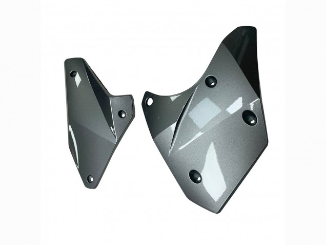 Carenados Moto Kawasaki Ninja H2 2015-2022 - Plata Negro FibraCarbono Asequibles