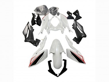 Carenados Moto Kawasaki Z400 2018-2024 - Blanco Rojo Negro Asequibles