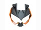 Carenados Moto Kawasaki Z400 2018-2024 - Naranja Negro Brillante Asequibles