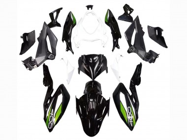Carenados Moto Kawasaki Z400 2018-2024 - Blanco Negro Brillante Verde Asequibles