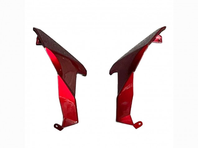 Carenados Moto Kawasaki Z400 2018-2024 - Rojo Caramelo Negro Brillante Asequibles
