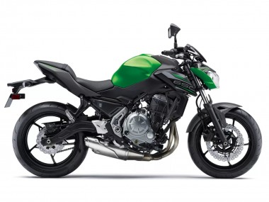 Carenados Moto Kawasaki Ninja Z650 2017-2019 - Negro Verde Plata Asequibles