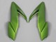 Carenados Moto Kawasaki Ninja Z650 2017-2019 - Negro Verde Plata Asequibles