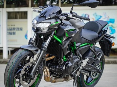 Carenados Moto Kawasaki Ninja Z650 2020-2023 - Negro Verde Asequibles