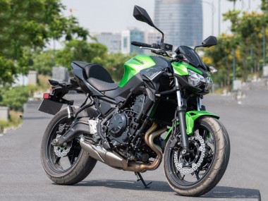 Carenados Moto Kawasaki Ninja Z650 2020-2023 - Verde Negro Asequibles