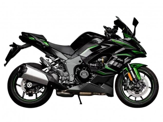 Carenado Moto Kawasaki Z1000SX 2020-2025 - Negro Verde Ninja Asequibles