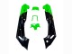 Carenados Moto Kawasaki ZZR400 1993-2007 - Verde Negro Brillante Verde Monstruo Elf Touch4 Bridgestone Asequibles