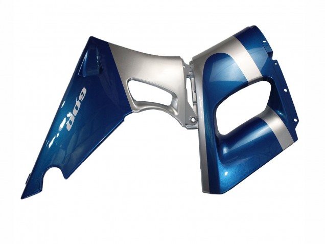 Carenados Moto Kawasaki ZZR400 1993-2007 - Azul Plata Negro Asequibles