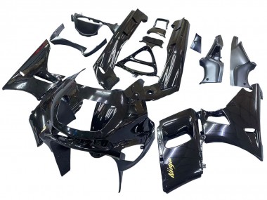 Carenados Moto Kawasaki ZZR400 1993-2007 - Negro Brillante Oro Ninja Asequibles