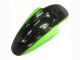 Carenados Moto Kawasaki ZZR400 1993-2007 - Verde Negro Brillante Llama Asequibles
