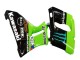 Carenados Moto Kawasaki ZZR600 1998-2003 - Verde Negro Brillante Azul Monstruo Elf Touch4 Bridgestone Asequibles