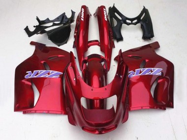 Carenados Moto Kawasaki ZZR1100 1993-2003 - Rojo Brillante Asequibles