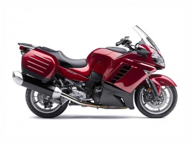 Carenados Moto Kawasaki GTR1400/ZG1400 2007-2009 - Burgundy Negro Asequibles