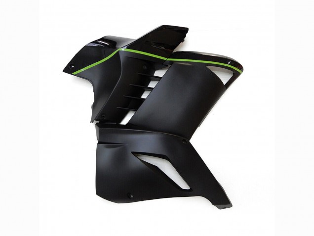 Carenados Moto Kawasaki GTR1400/ZG1400 2007-2009 - Negro Mate Verde Línea Asequibles