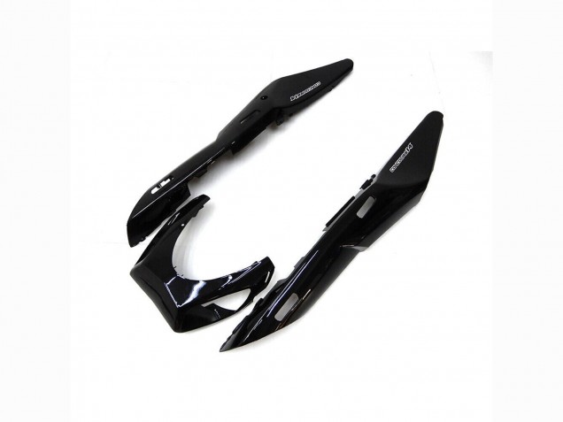 Carenados Moto Kawasaki GTR1400/ZG1400 2007-2009 - Negro Mate Verde Línea Asequibles