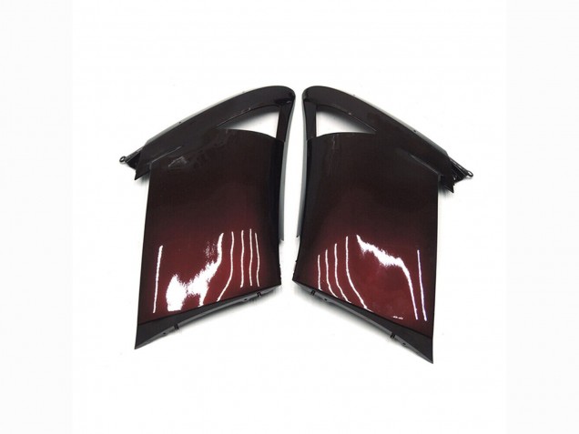 Carenados Moto Kawasaki GTR1400/ZG1400 2007-2009 - Rojo Granate Negro Asequibles