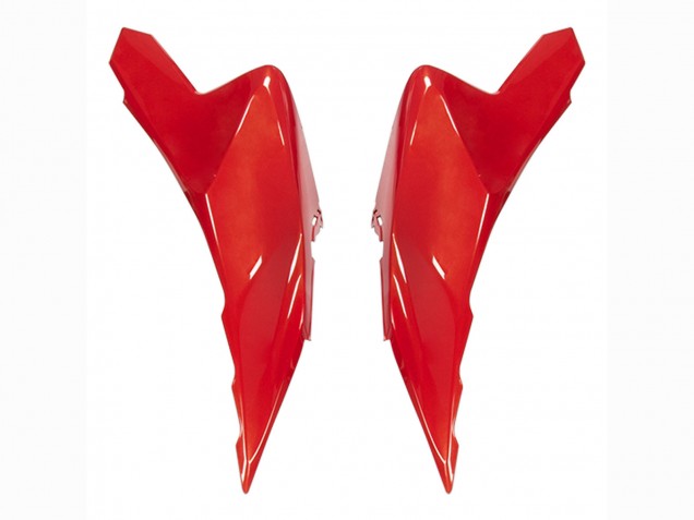Carenados Moto Kawasaki Versys 650 2021-2024 - Rojo Negro Asequibles