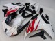 Carenados Moto Yamaha FZ6R 2009-2015 - Blanco Rojo Negro Asequibles