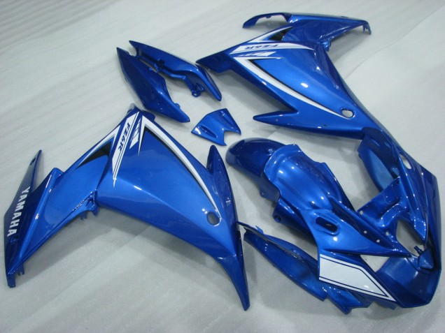 Carenados Moto Yamaha FZ6R 2009-2015 - Azul Blanco Asequibles
