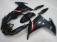Carenados Moto Yamaha FZ6R 2009-2015 - Negro Brillante Rojo Asequibles