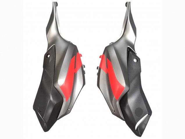 Carenados Moto Yamaha MT07/FZ07 2012-2017 - Gris Rojo Asequibles