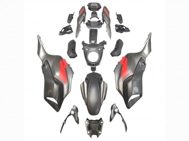 Carenados Moto Yamaha MT07/FZ07 2012-2017 - Gris Rojo Asequibles