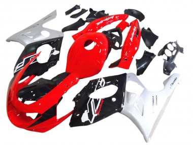 Carenado Moto Yamaha YZF600R Thundercat 1996-2007 - Rojo Negro Plata Asequibles
