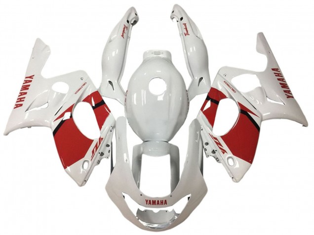 Carenados Moto Yamaha YZF600R Thundercat 1996-2007 - Blanco Rojo Asequibles
