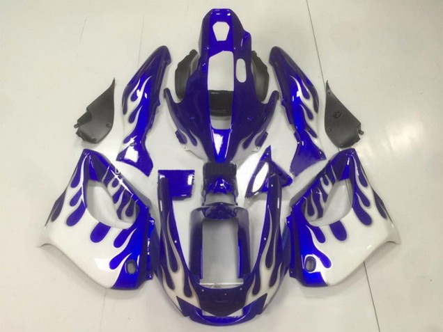 Carenado Moto Yamaha YZF 1000R Thunderace 1997-2007 - Azul Blanco Asequibles